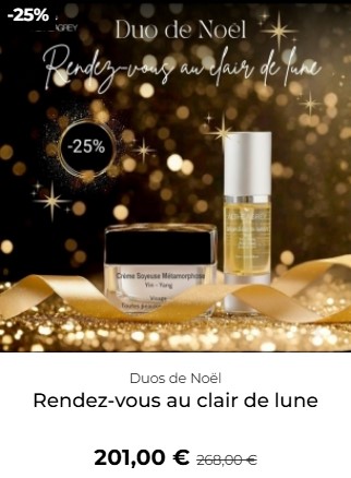 Crème soyeuse Métamorphose  + Sérum Éclat de Lumière
