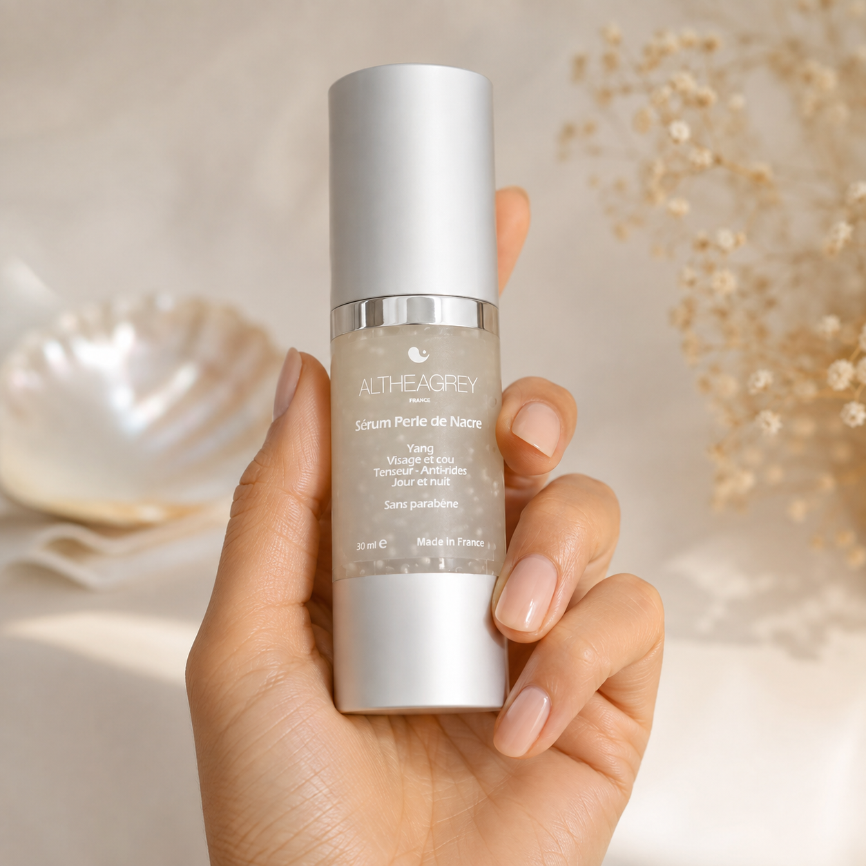 Sérum Perle de Nacre au collagène marin pour peau mature